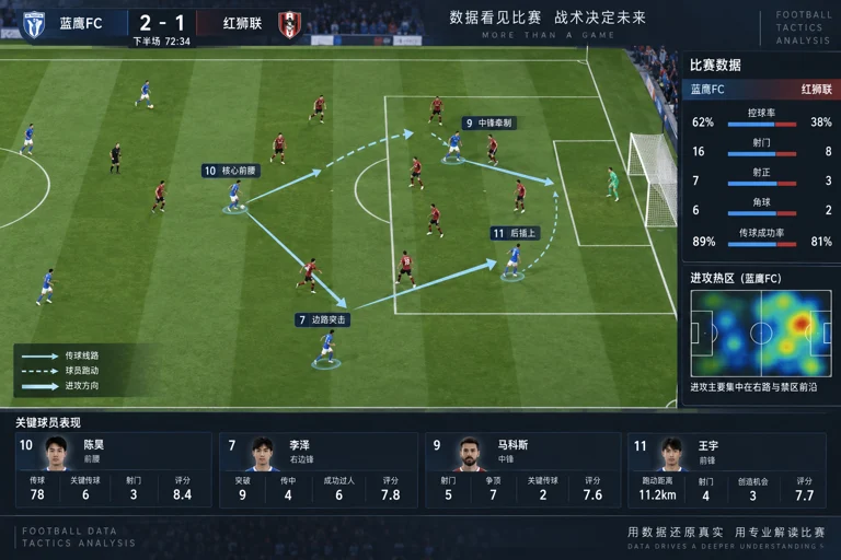 足球比赛现场的津门虎进攻场面